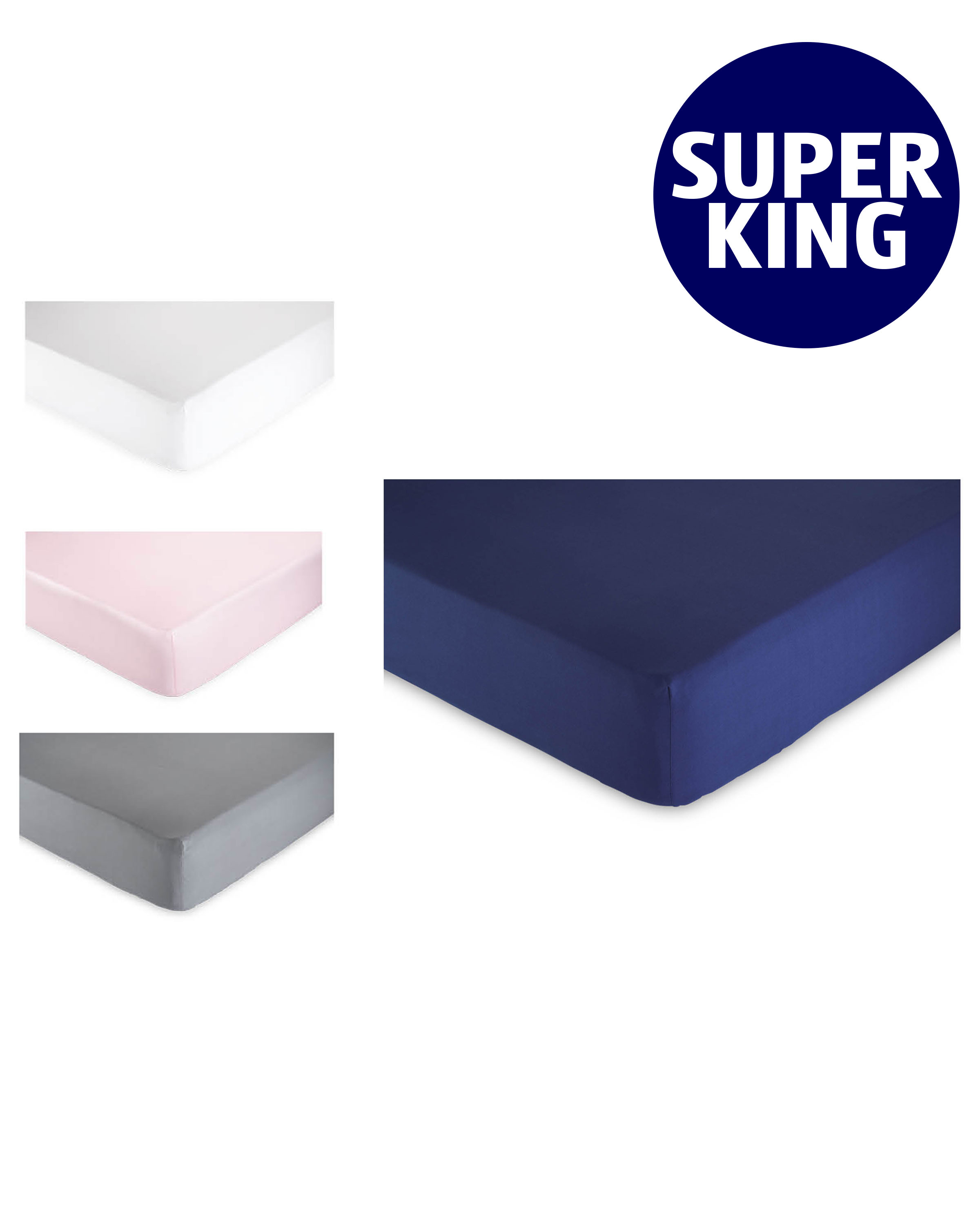 Kirkton House Superking Fitted Sheet ALDI UK