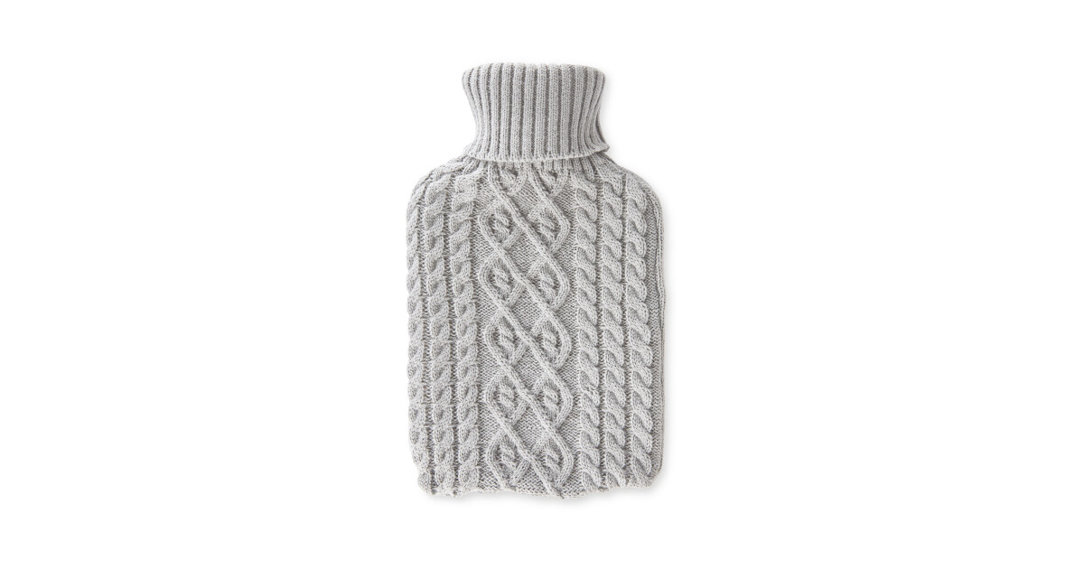 Knitted Winter Hot Water Bottle - ALDI UK