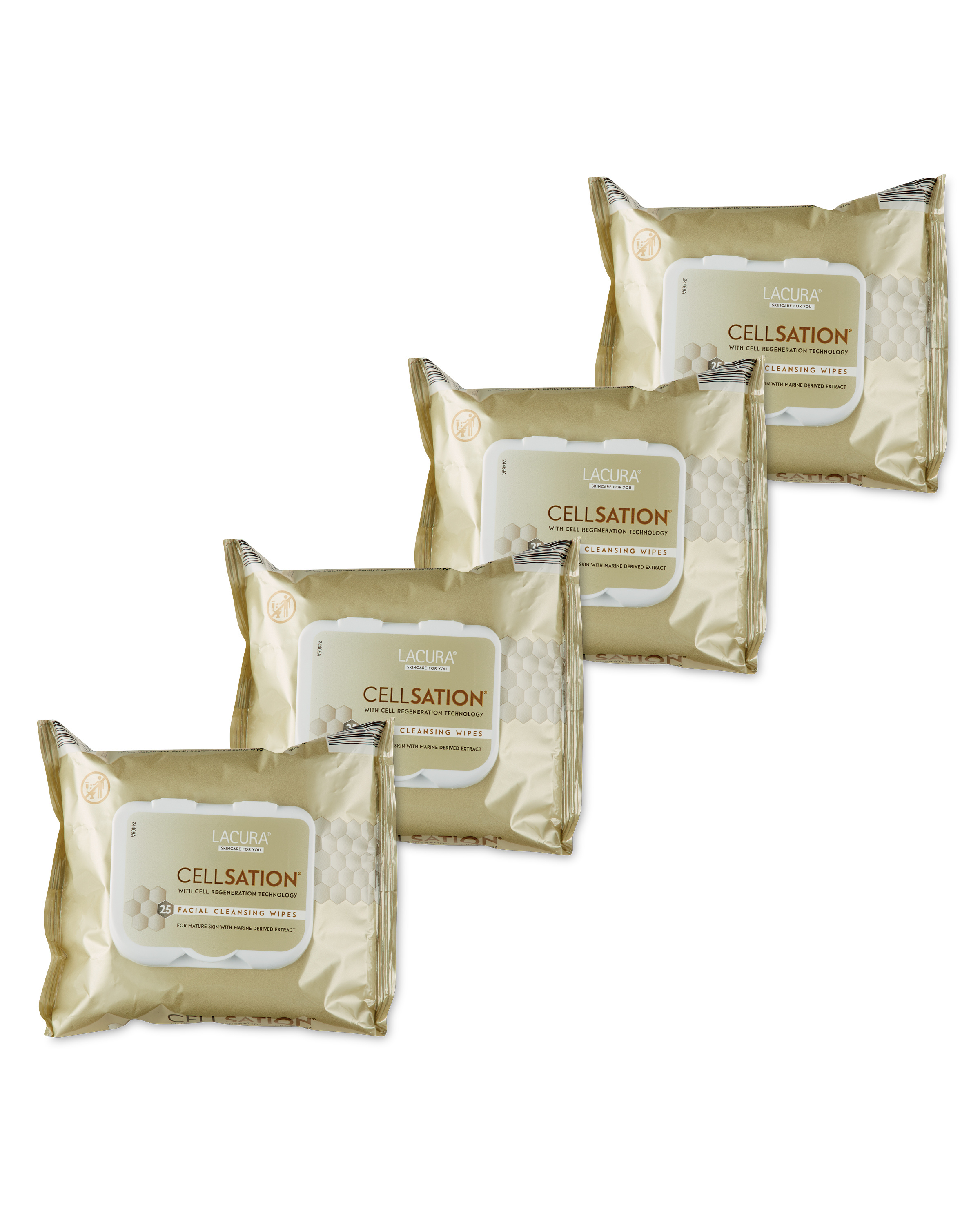 Lacura Cellsation Face Wipes ALDI UK