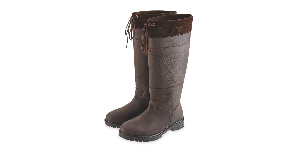 Crane Brown Ladies' Country Boots - ALDI UK