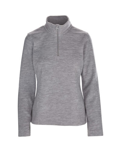 Ladies' Grey 1/4 Zip-Neck Fleece - ALDI UK