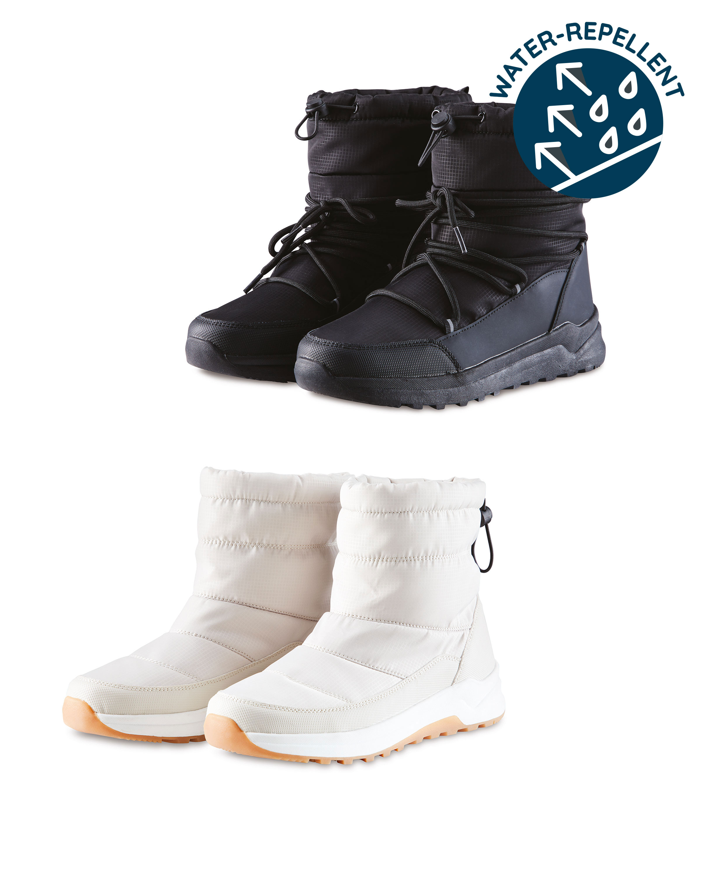 Ladies’ Water Repellent Winter Boots ALDI UK