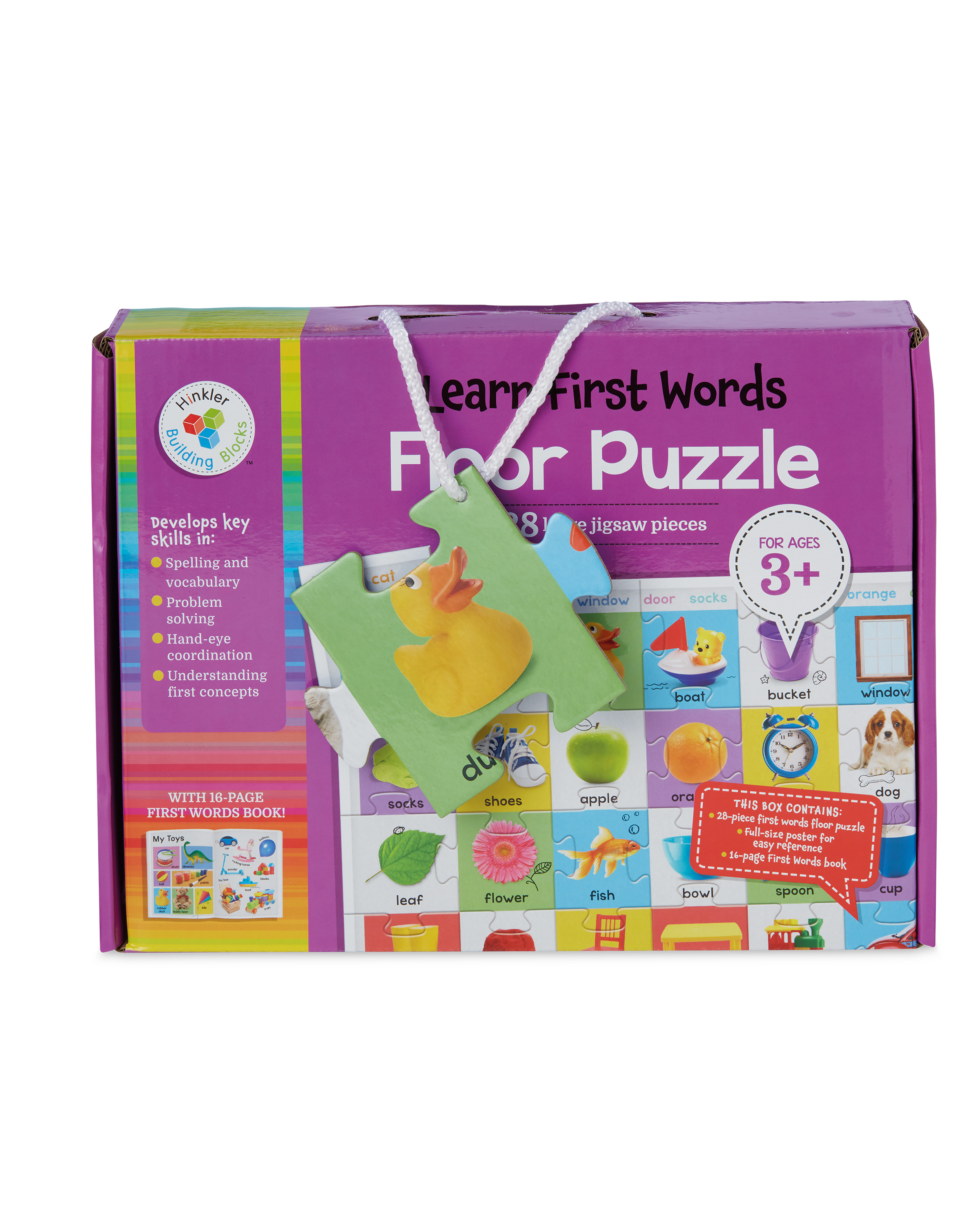 Learn First Words Floor Puzzle ALDI UK