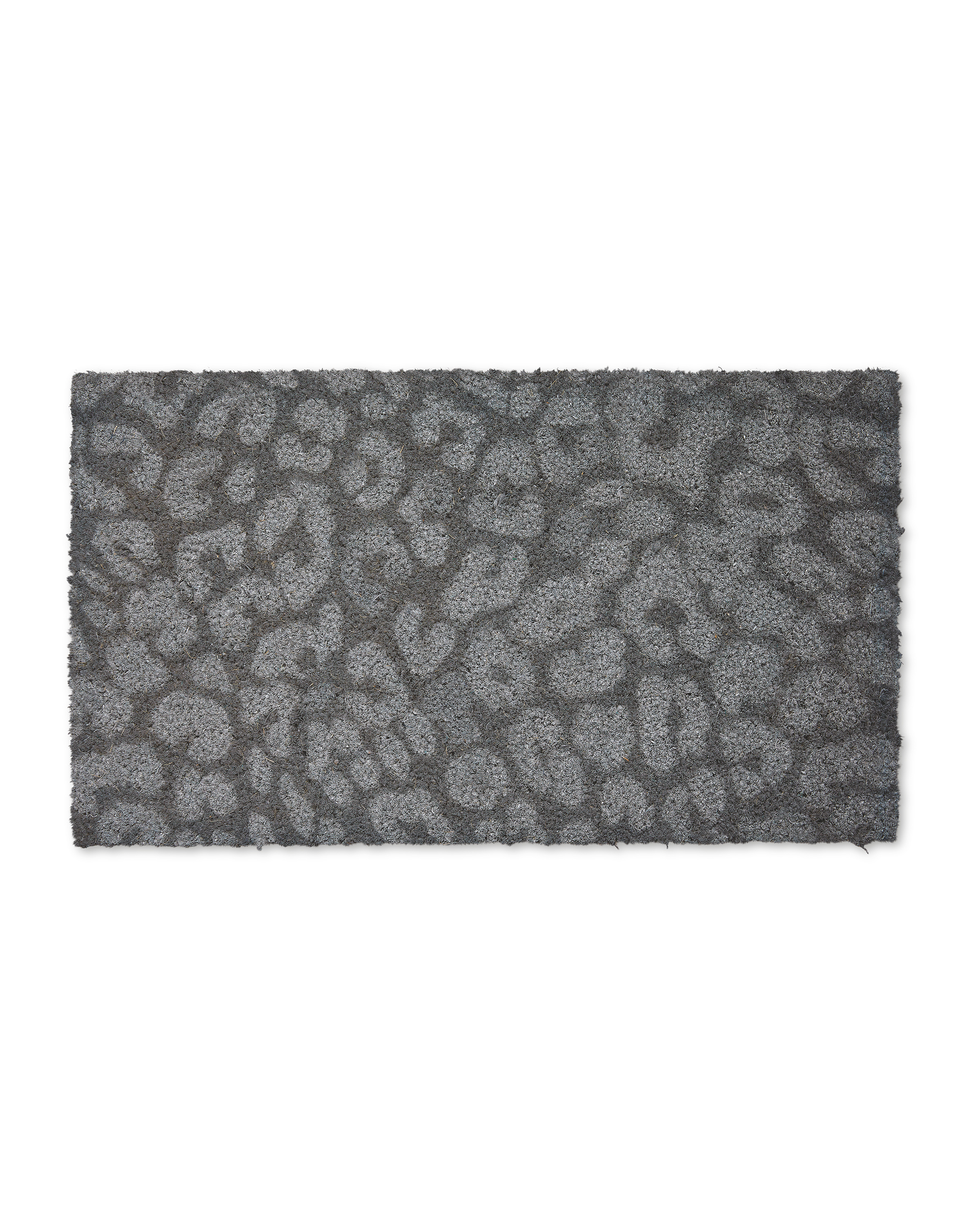 Large Leopard Print Coir Mat ALDI UK
