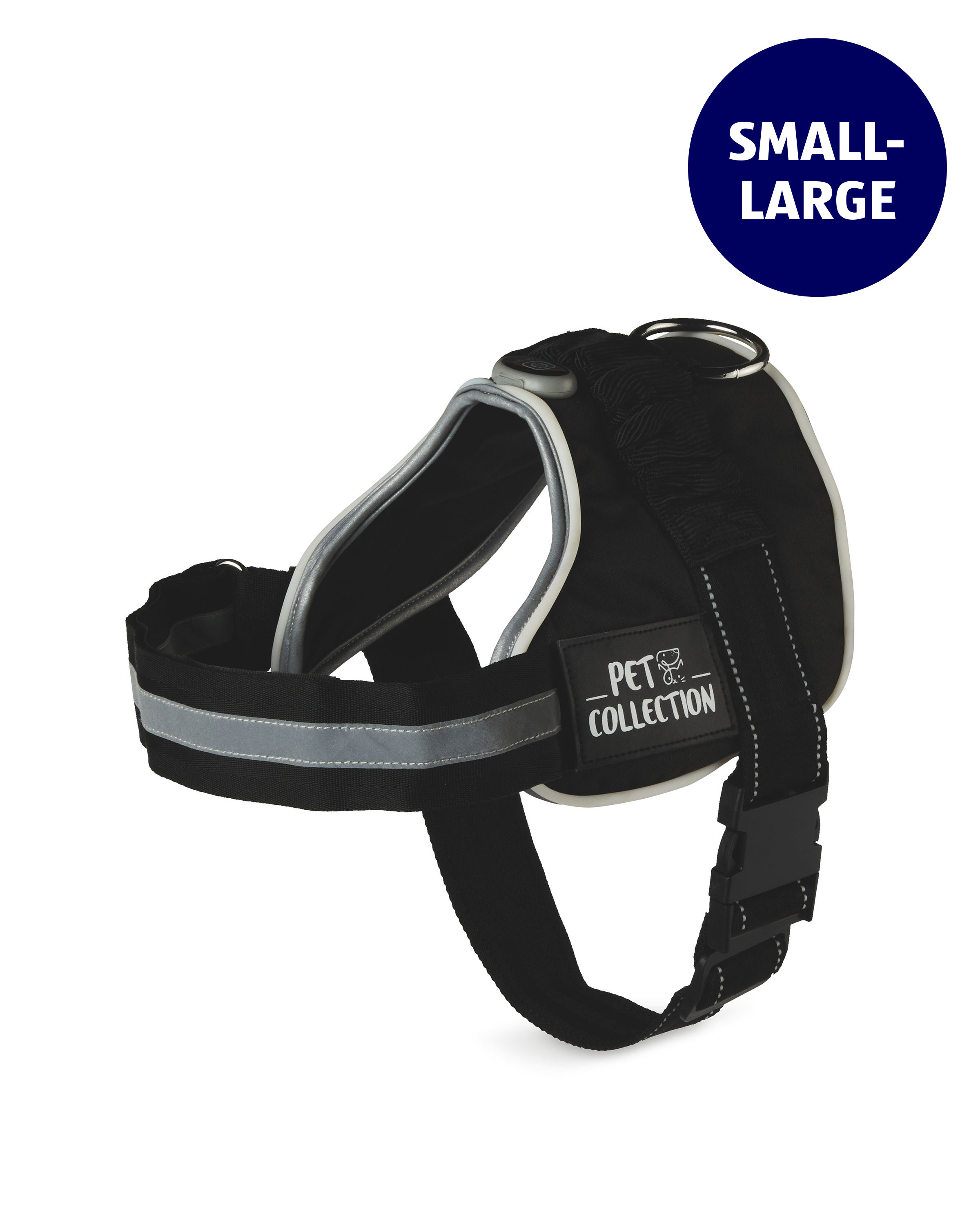 Light Up Yellow Dog Harness ALDI UK