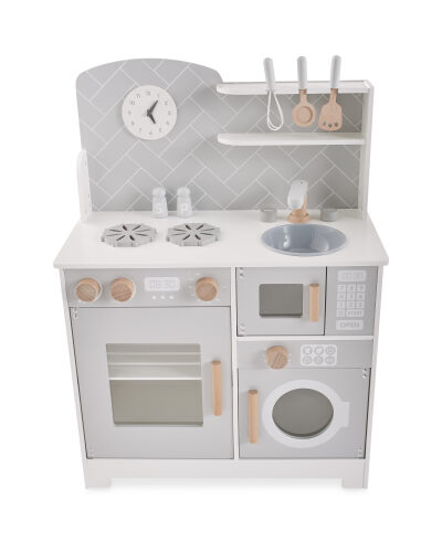 Aldi toy wooden kitchen Clearance