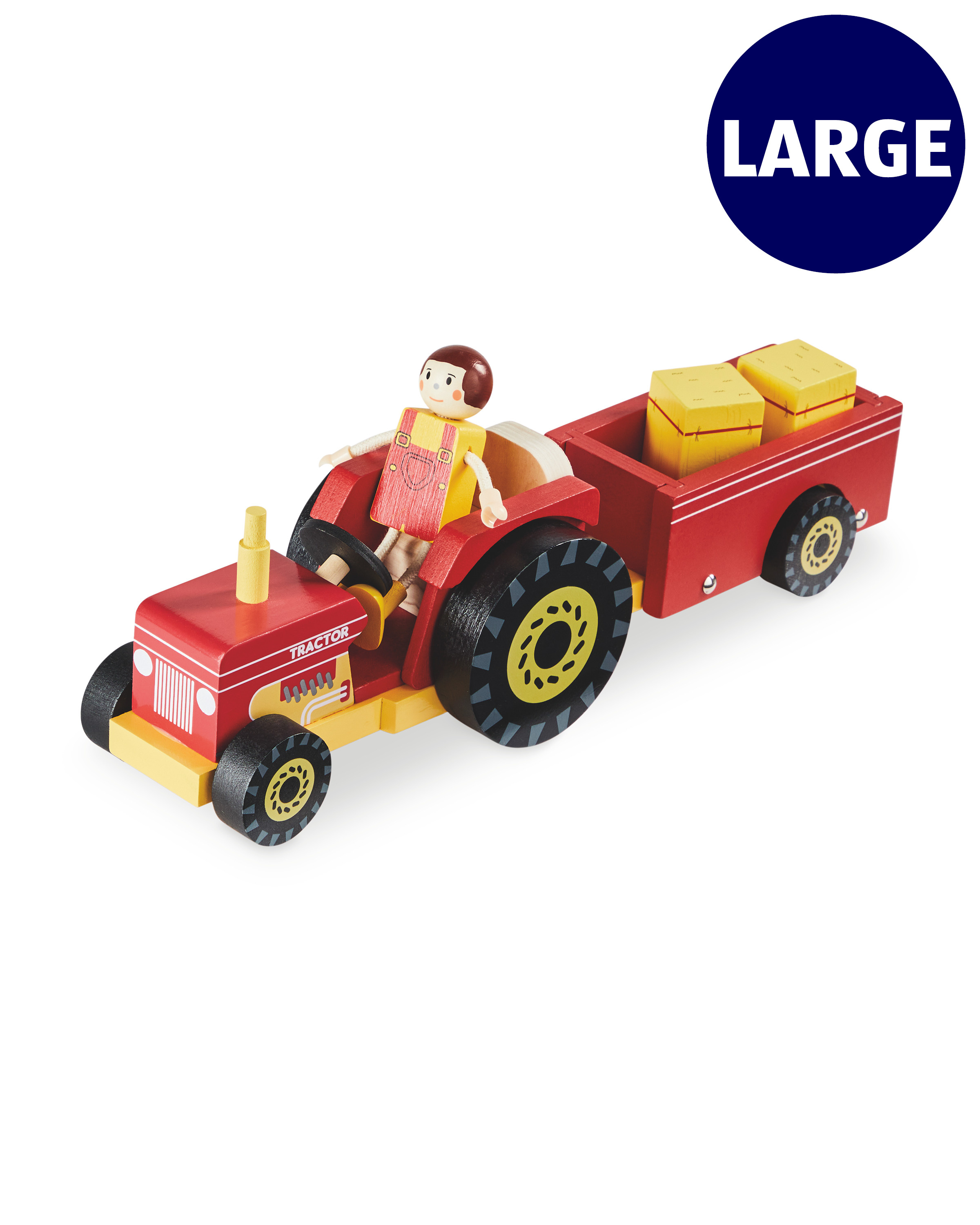 Little Town Large Tractor Vehicle ALDI UK