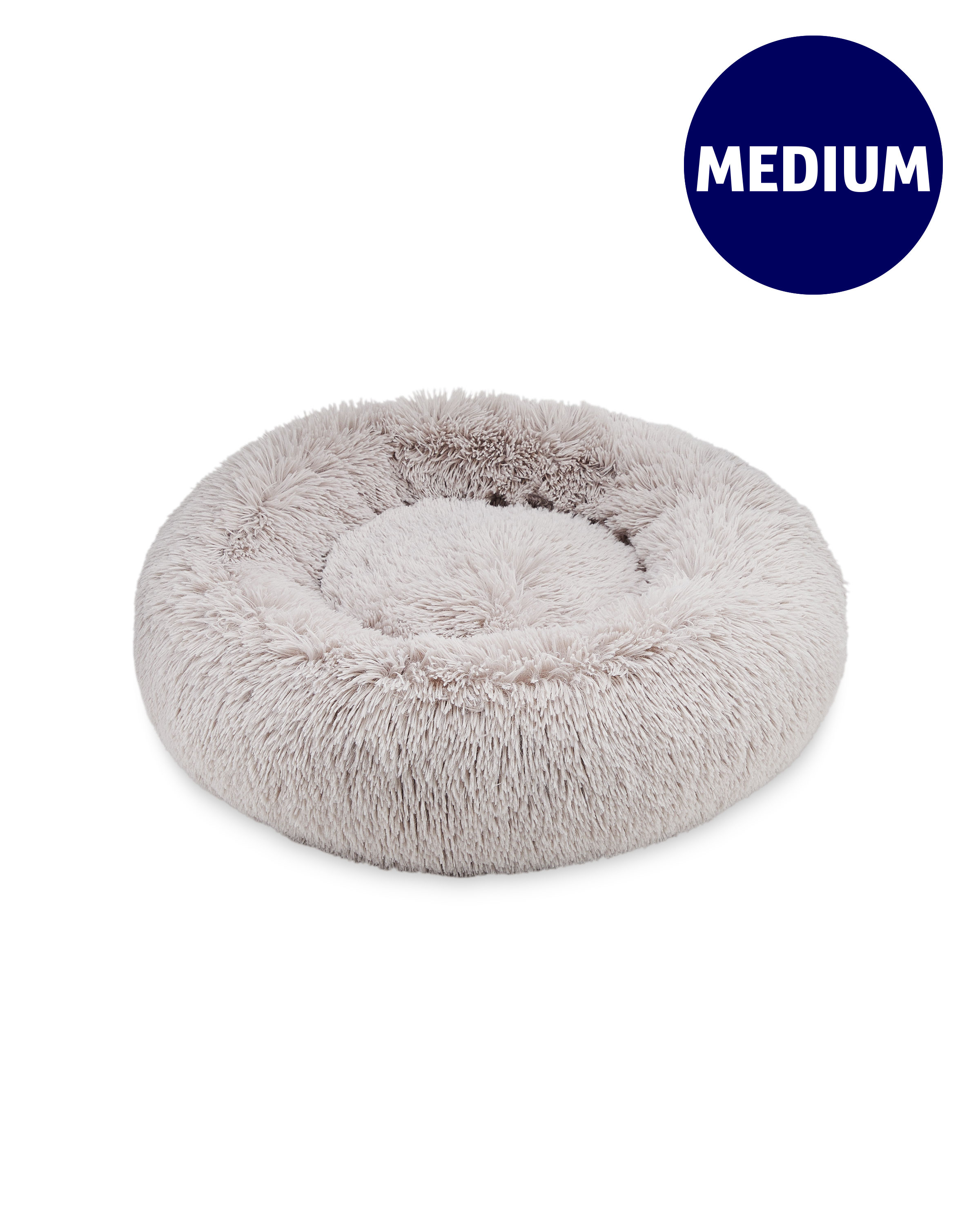 Medium Comfy Pet Bed Long Pile ALDI UK