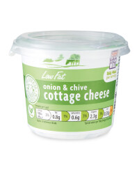 Low Fat Onion & Chive Cottage Cheese