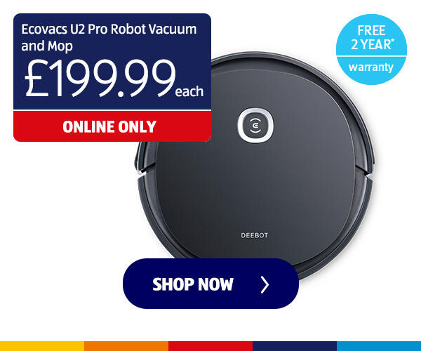 Ecovacs U2 Pro Robot Vacuum and Mop