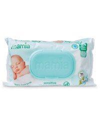 Mamia Sensitive Baby Wipes 64 Pack