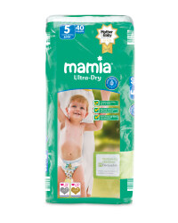 Mamia Ultra Dry Nappies Size 5