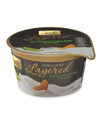 Mandarin & Lime Layered Yogurt