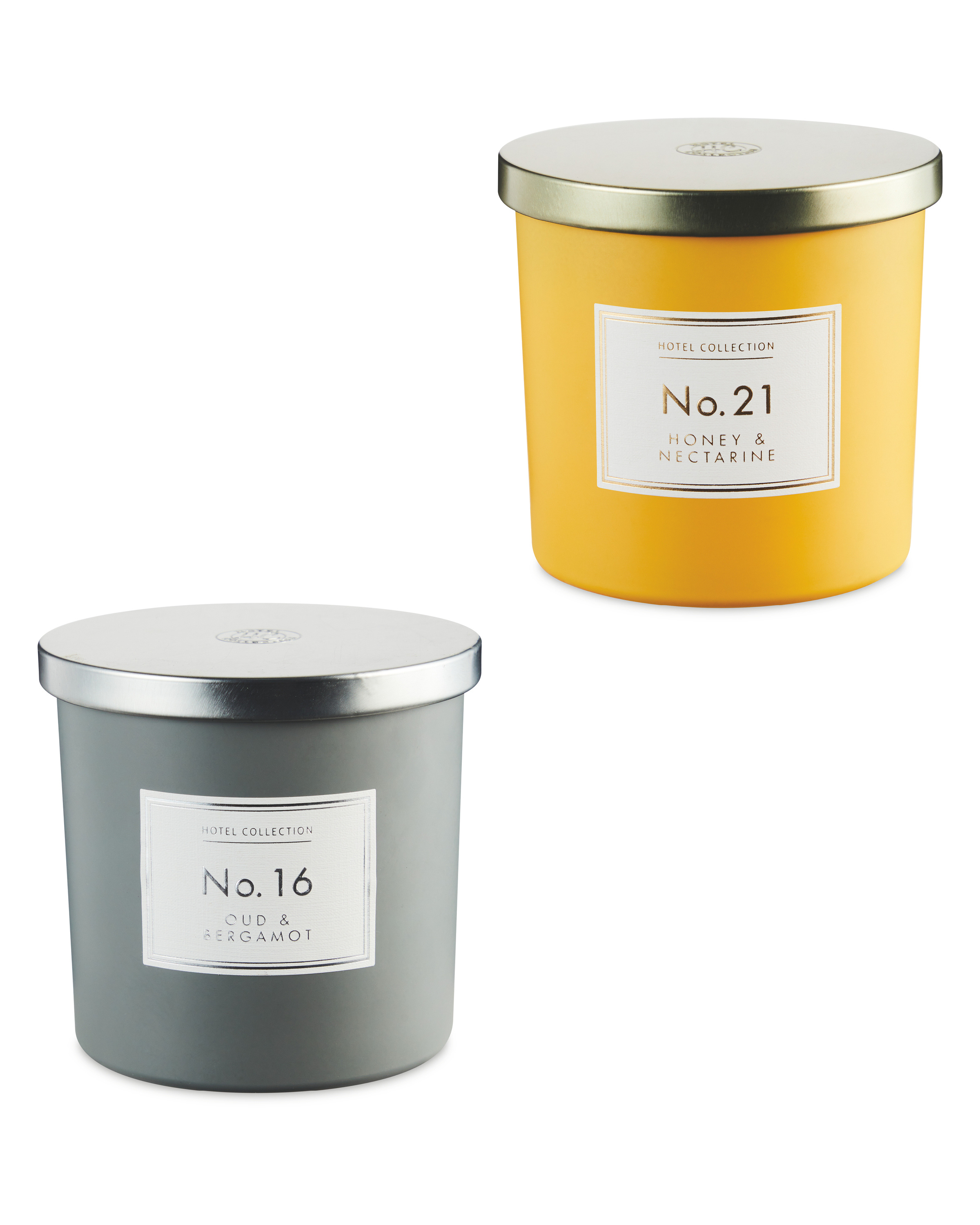 Honey Candle and Oud Candle Set ALDI UK
