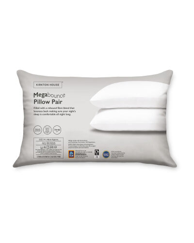 Mega Bounce Pillow Pair - ALDI UK