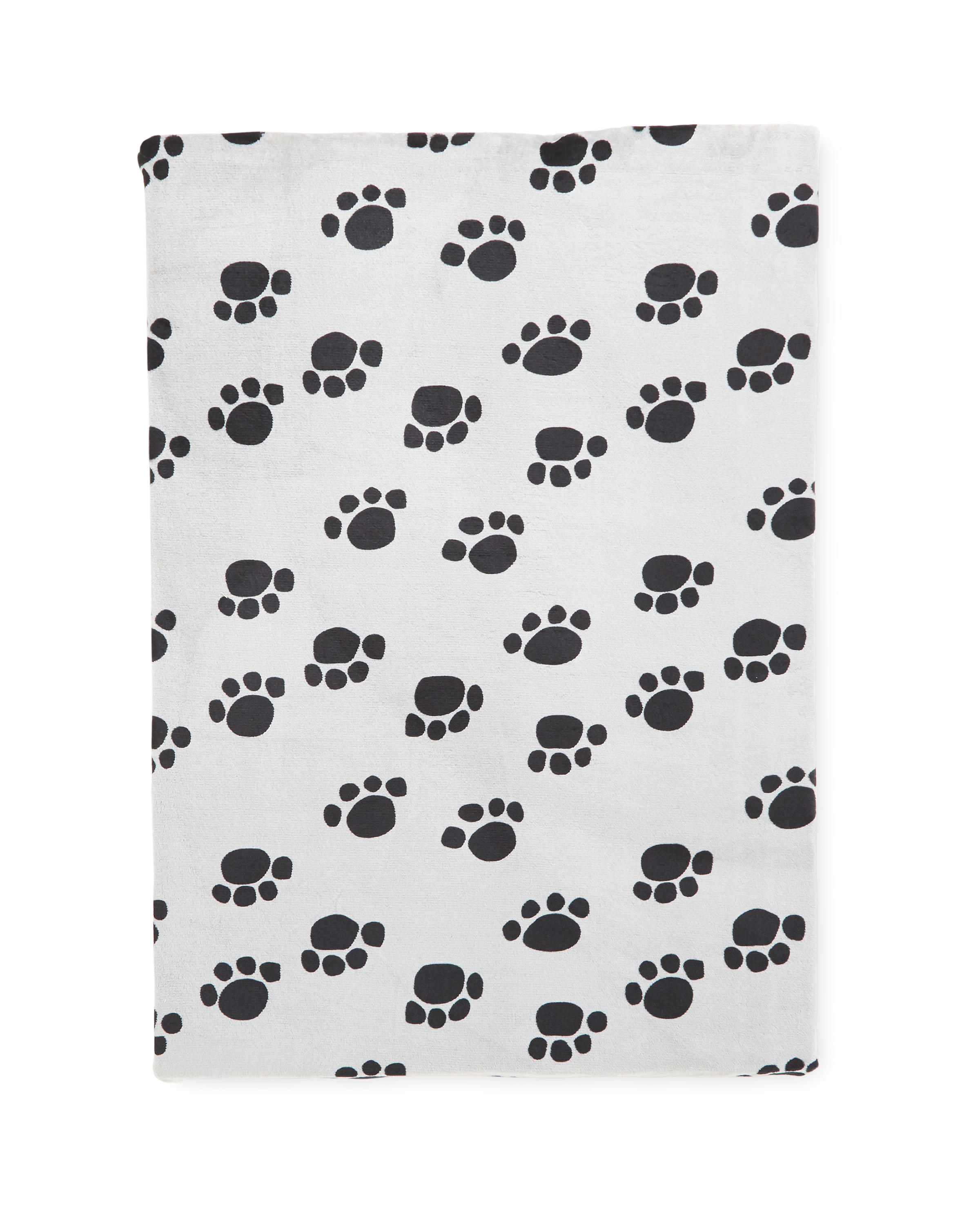 Memory Foam Plush Paw Print Pet Bed ALDI UK