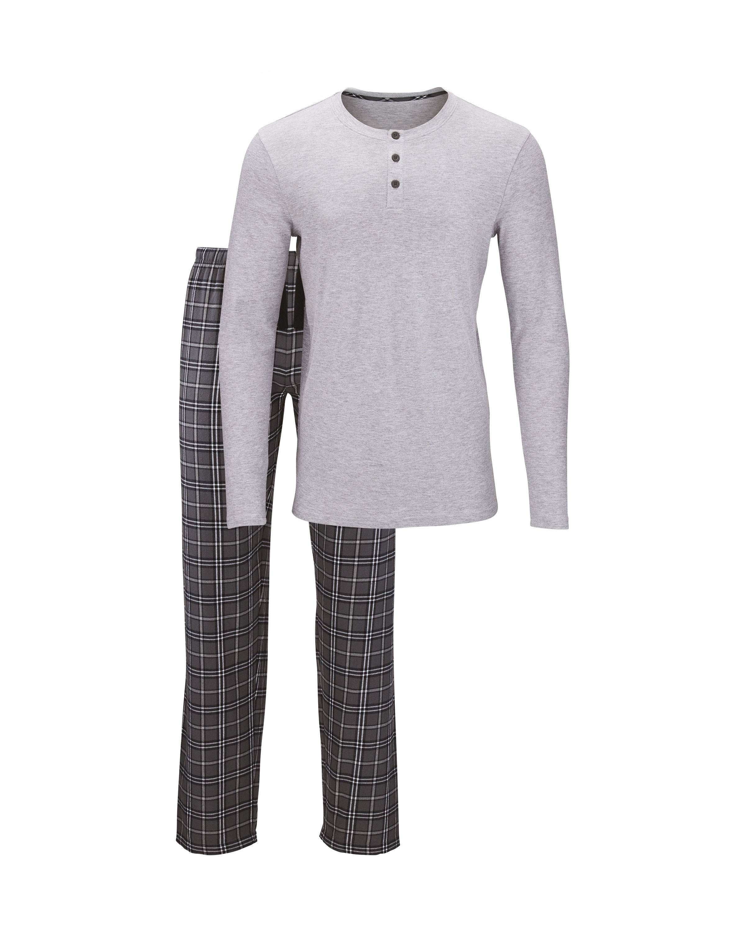 Men's Avenue Flannel Pyjamas - ALDI UK