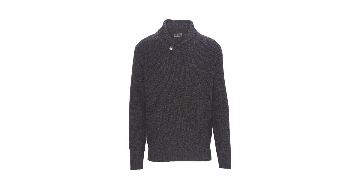 Men's Half-Zip Sweater Black - ALDI UK