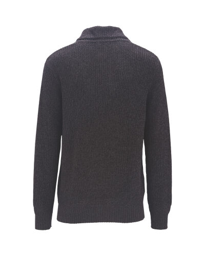 Men's Half-Zip Sweater Black - ALDI UK