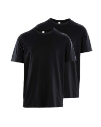 Avenue Crew Neck T-shirt 2-Pack - Black