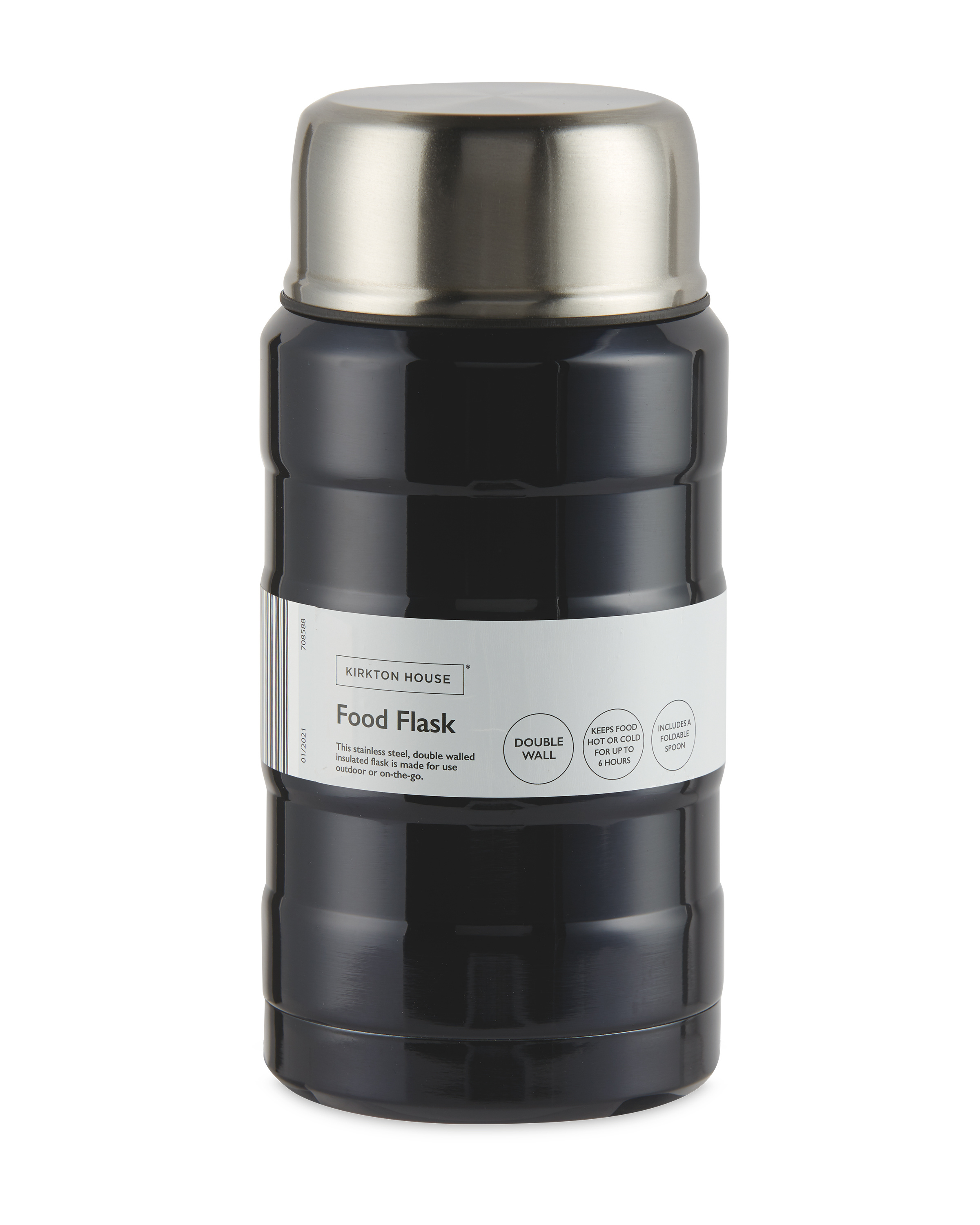 Midnight Blue Food Flask ALDI UK