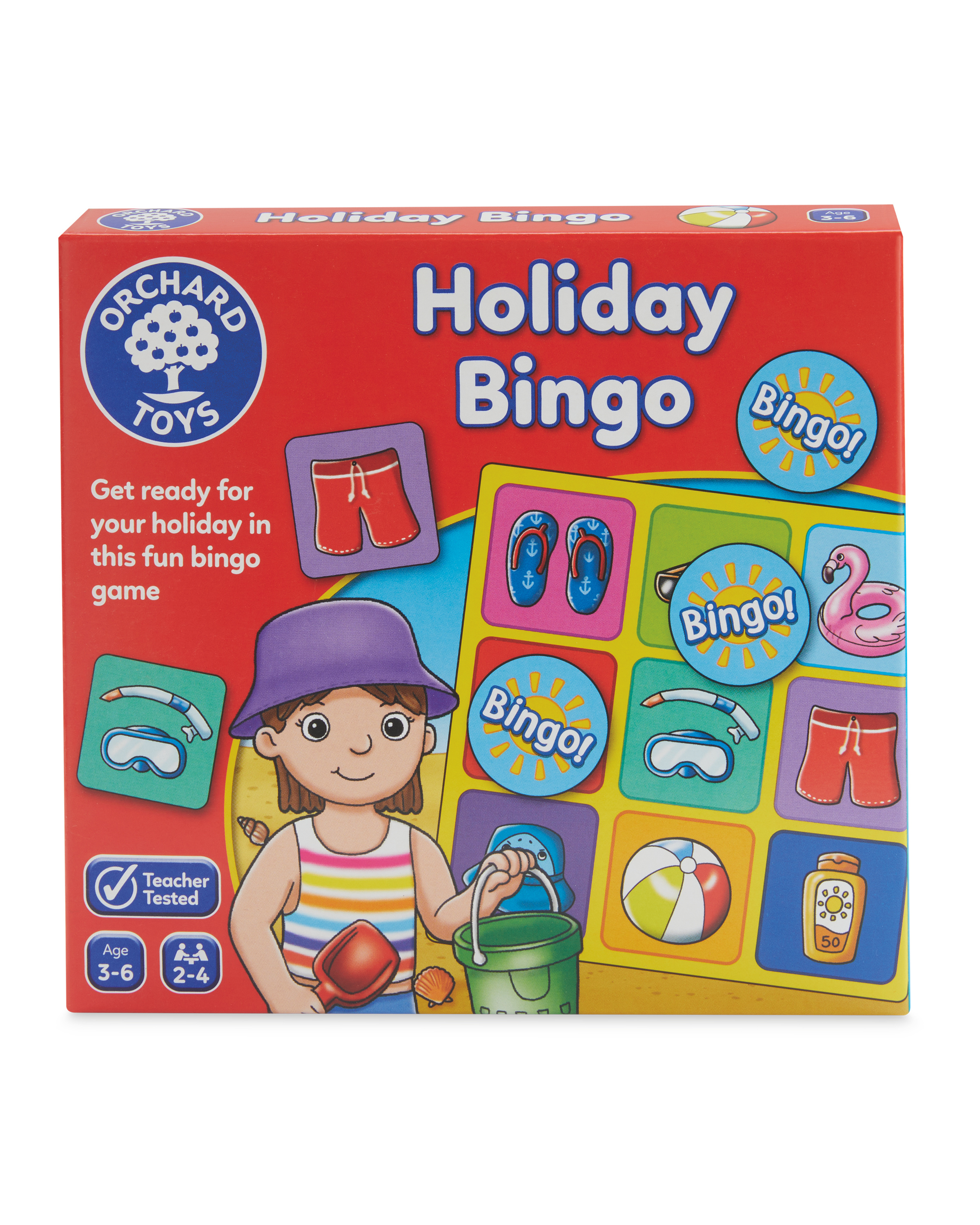Mini Travel Games Holiday Bingo ALDI UK