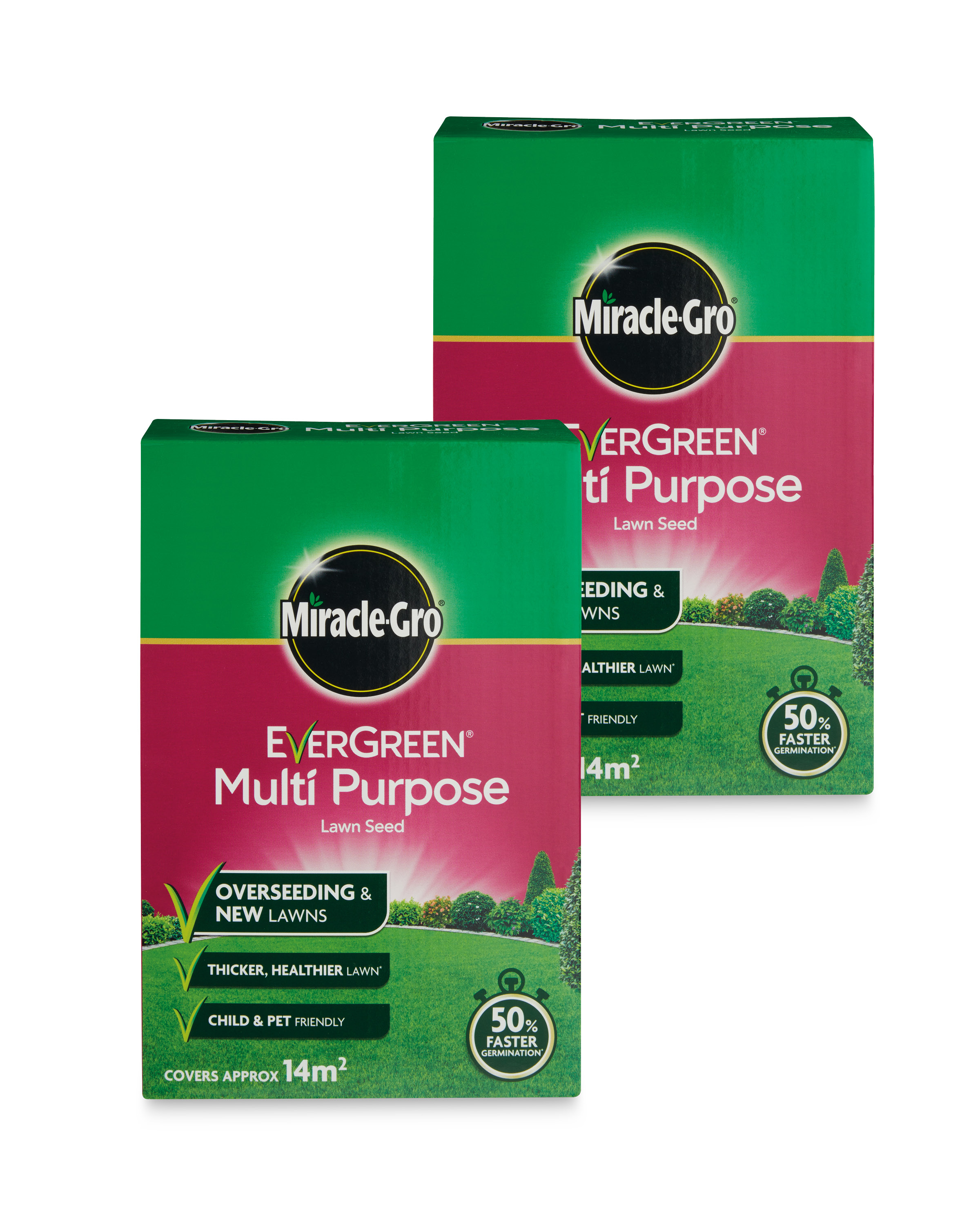 Miracle Gro Lawn Seed 2 Pack ALDI UK