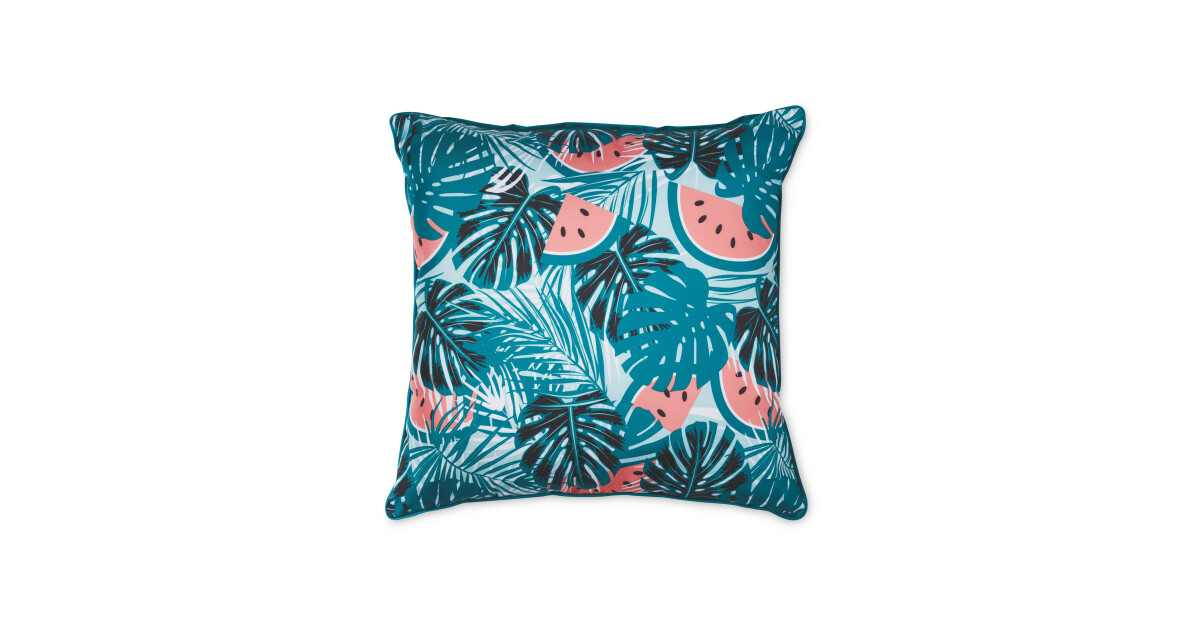 Monstera Outdoor Cushion - ALDI UK