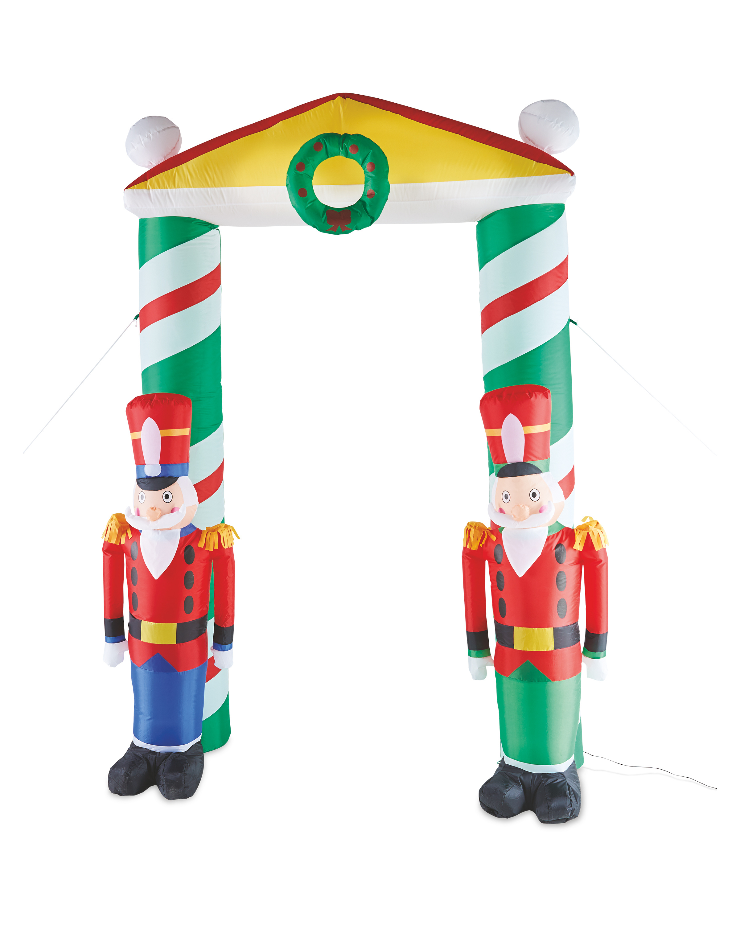 Outdoor Christmas Inflatable Archway Nutcracker Christmas Arch ALDI UK