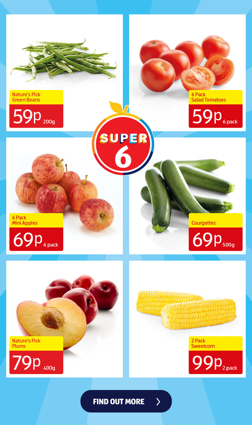 Aldi fruit and veg