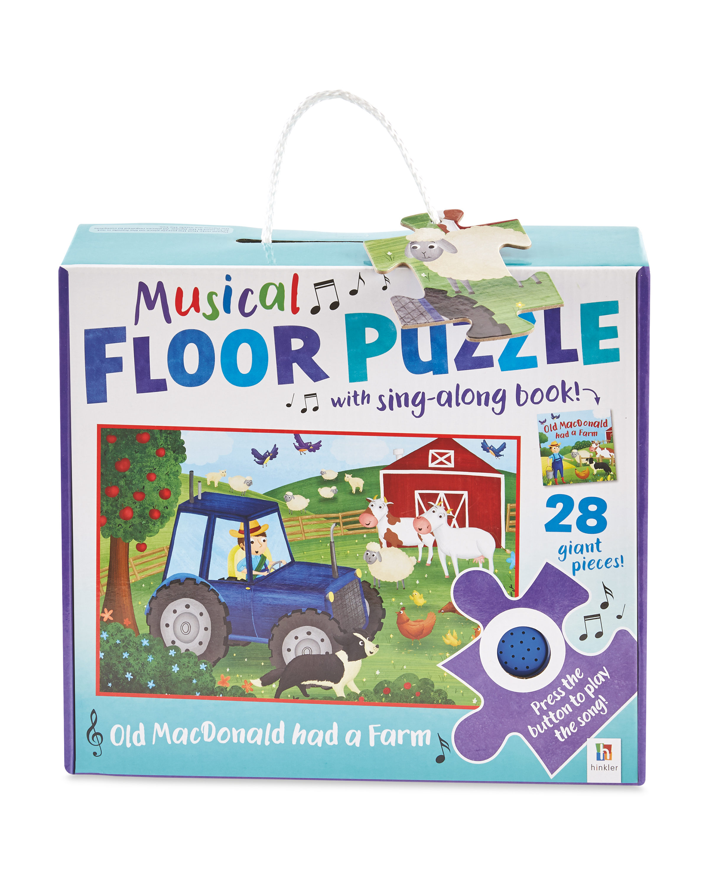 Old MacDonald Musical Floor Puzzle ALDI UK