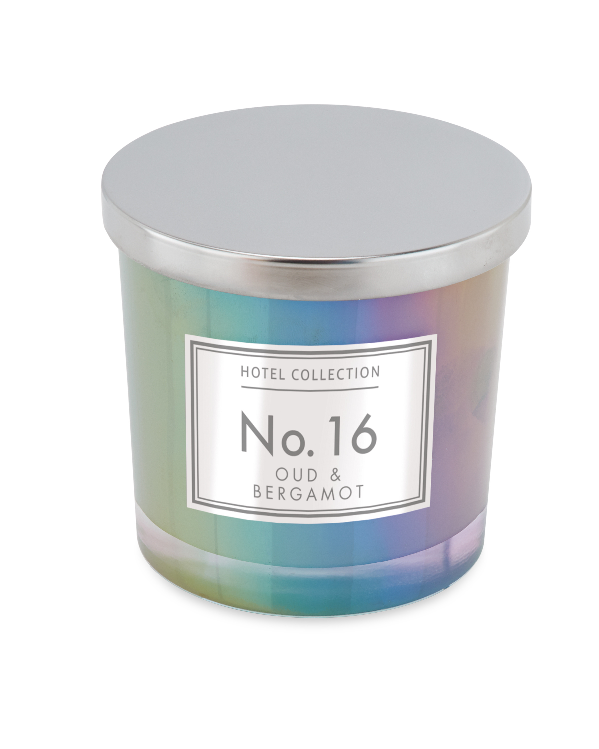 Oud & Bergamot Iridescent Candle ALDI UK