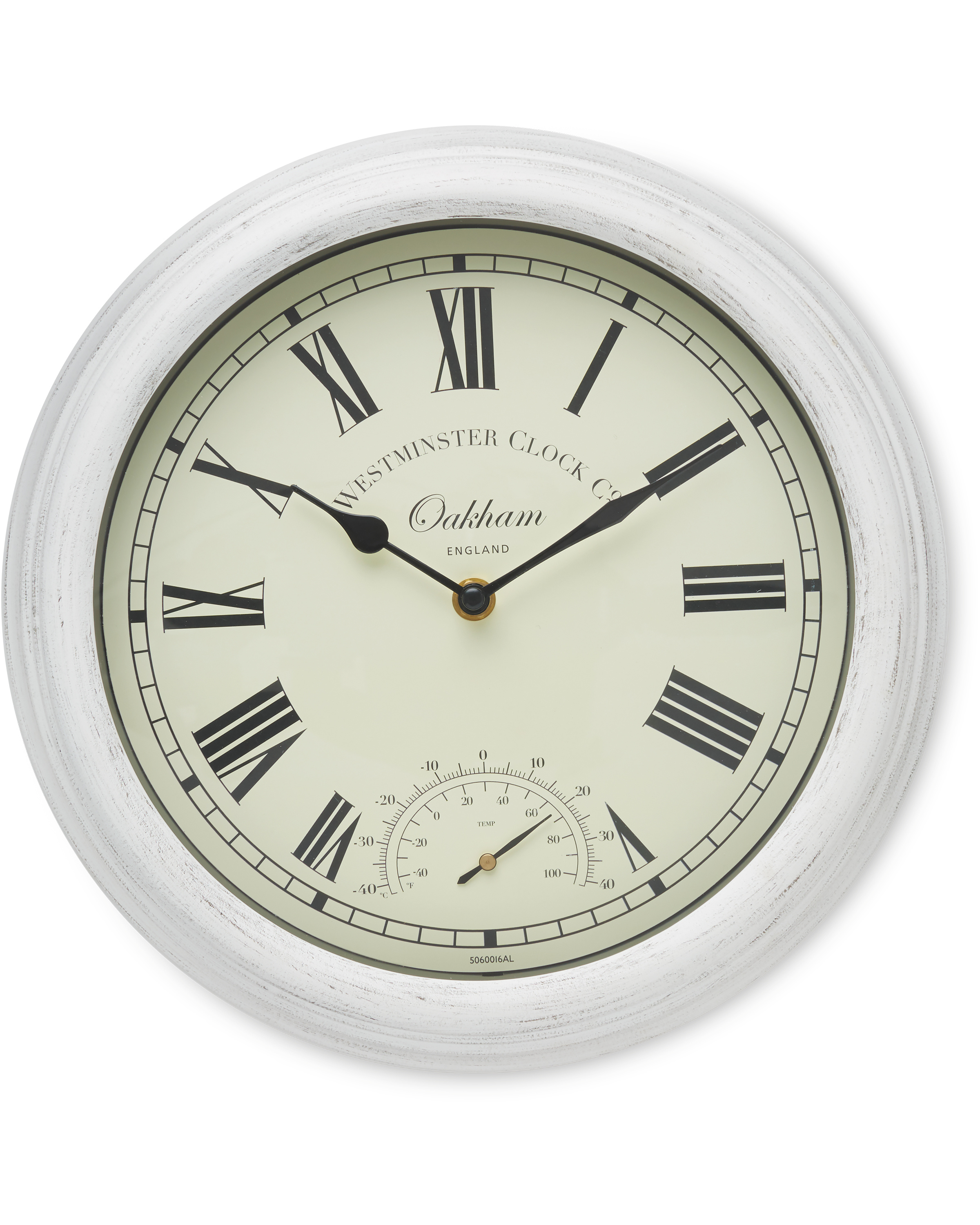 Outdoor Wall Clock & Thermometer ALDI UK
