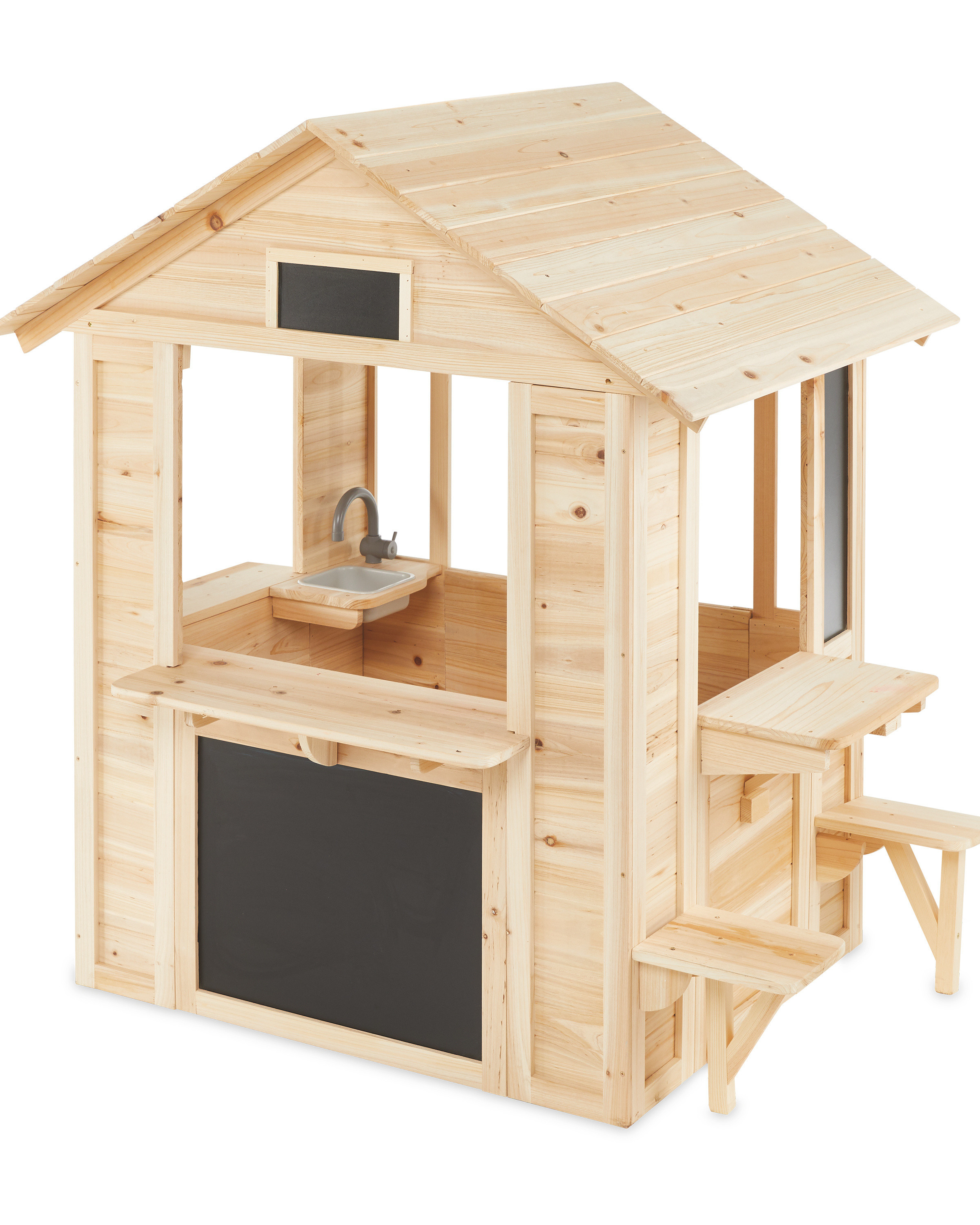 Outdoor Wooden Café Playhouse ALDI UK