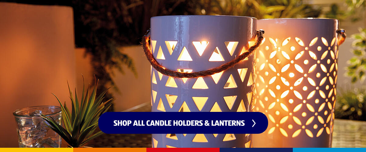 Shop All Candle Holders & Lanterns 