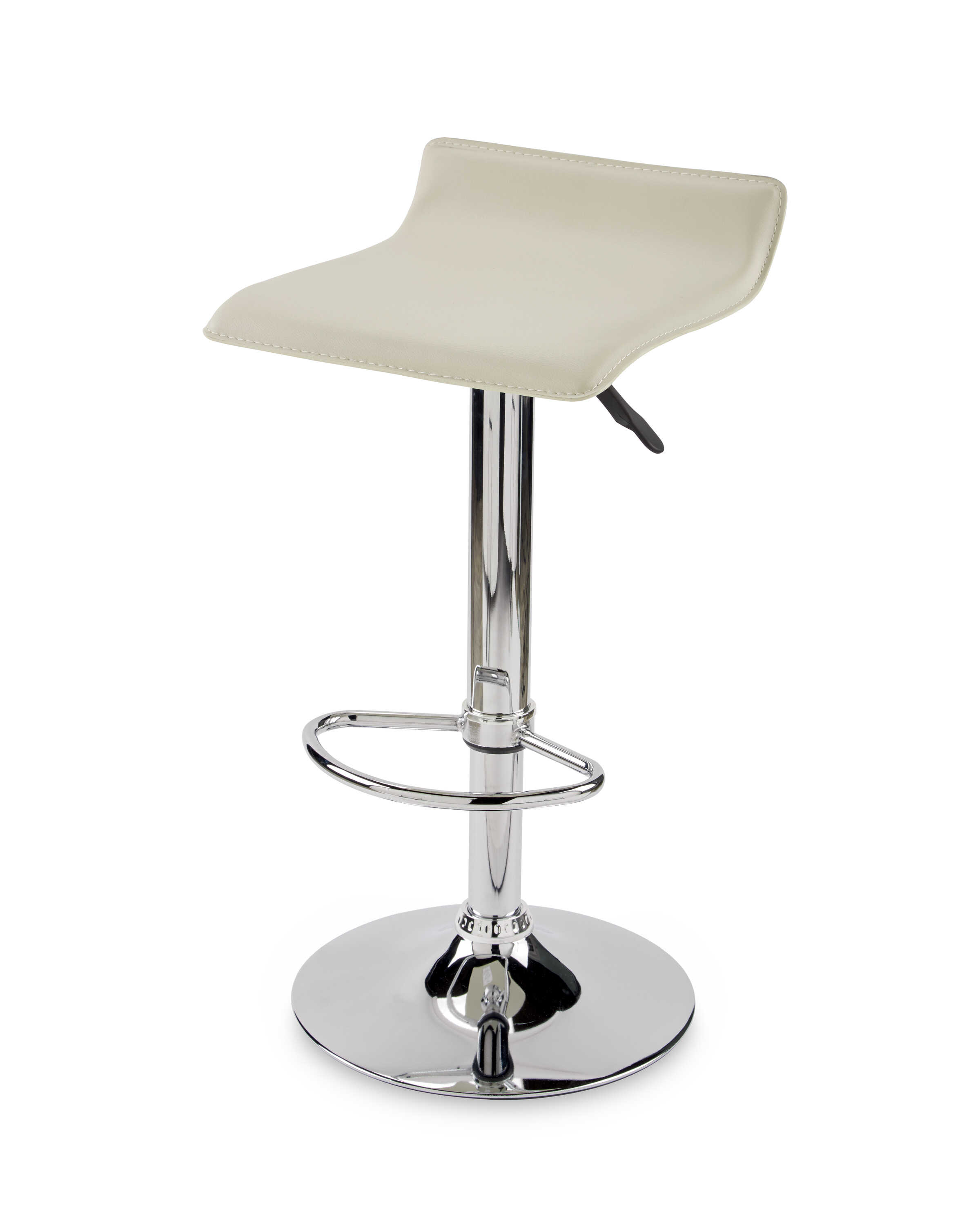 padded gas lift bar stool cream black 163 17 99 free home padded gas lift bar stool cream black 163 17 99 free home