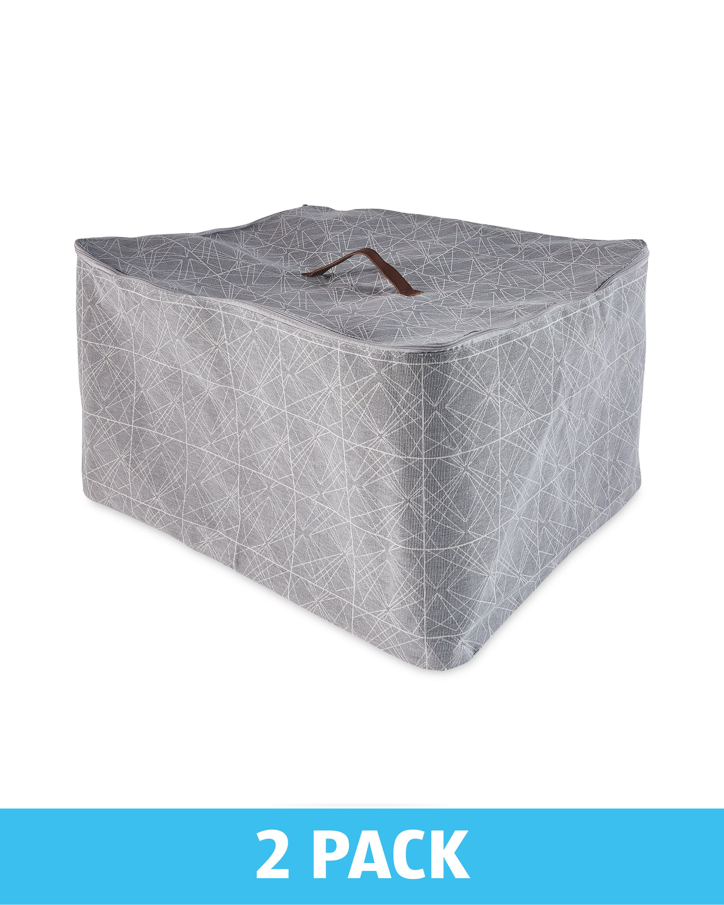 Patterned Underbed Storage 2 Pack ALDI UK