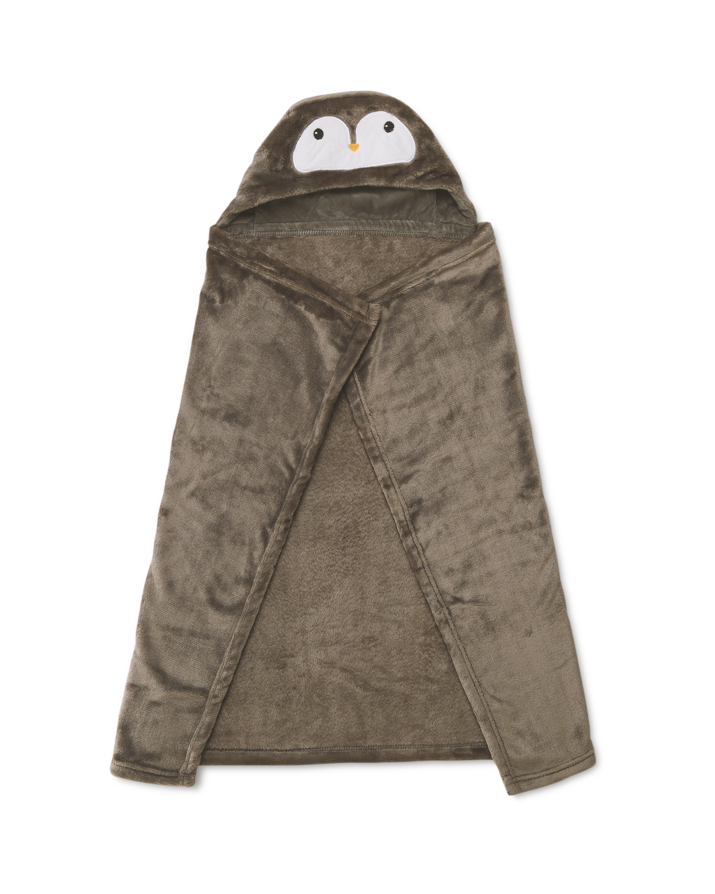 Baby Penguin Hooded Blanket ALDI UK