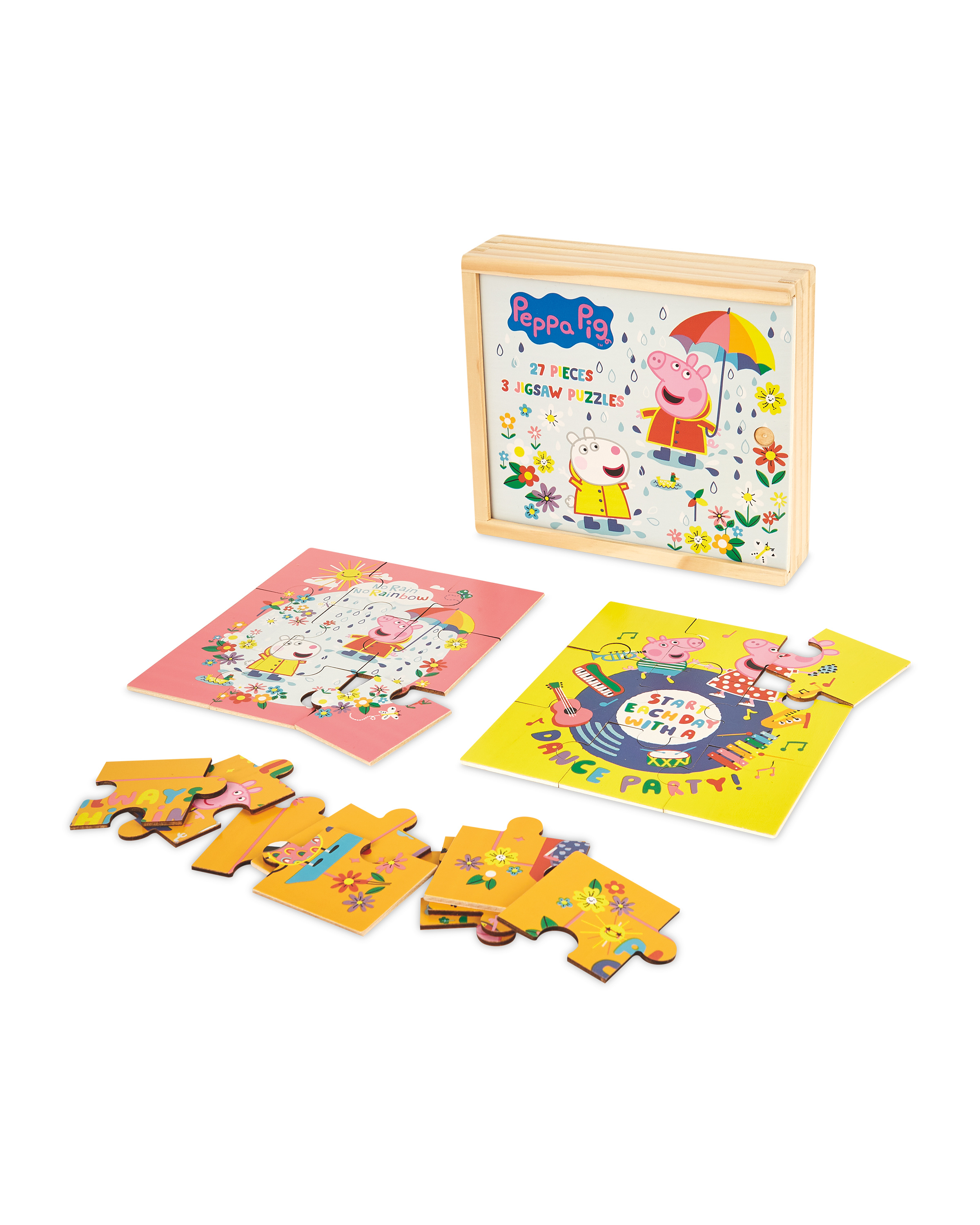 Peppa Pig Puzzle 3 Pack - ALDI UK