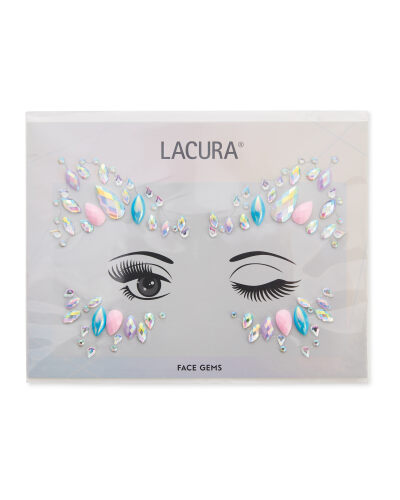 Pink/Blue Lacura Face Gems - ALDI UK