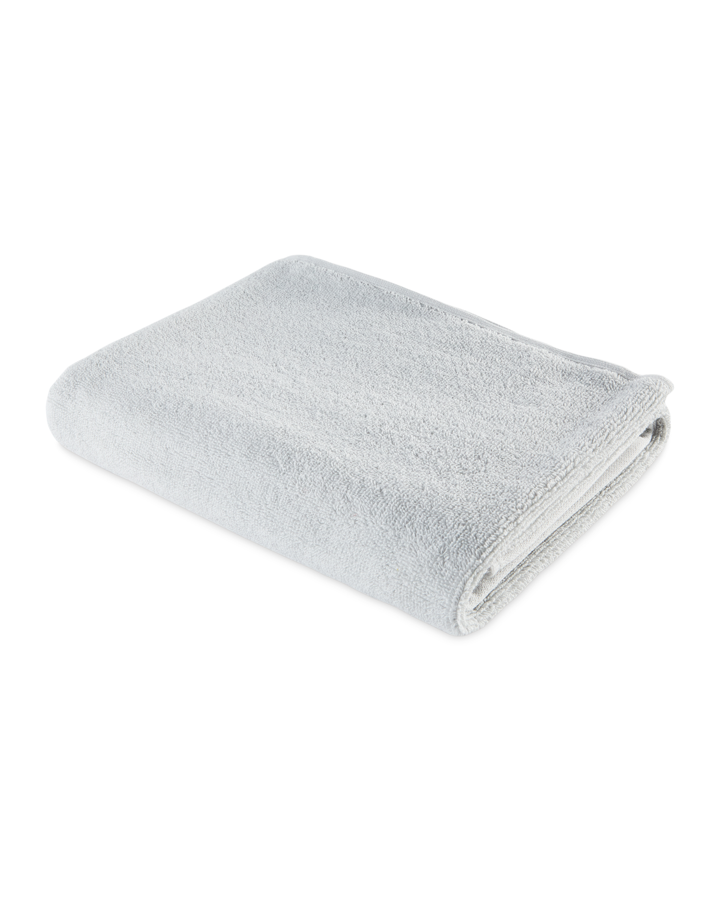 Kirkton House Light Grey Bath Towel ALDI UK