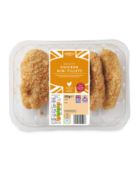 Plain Breaded Chicken Mini Fillets