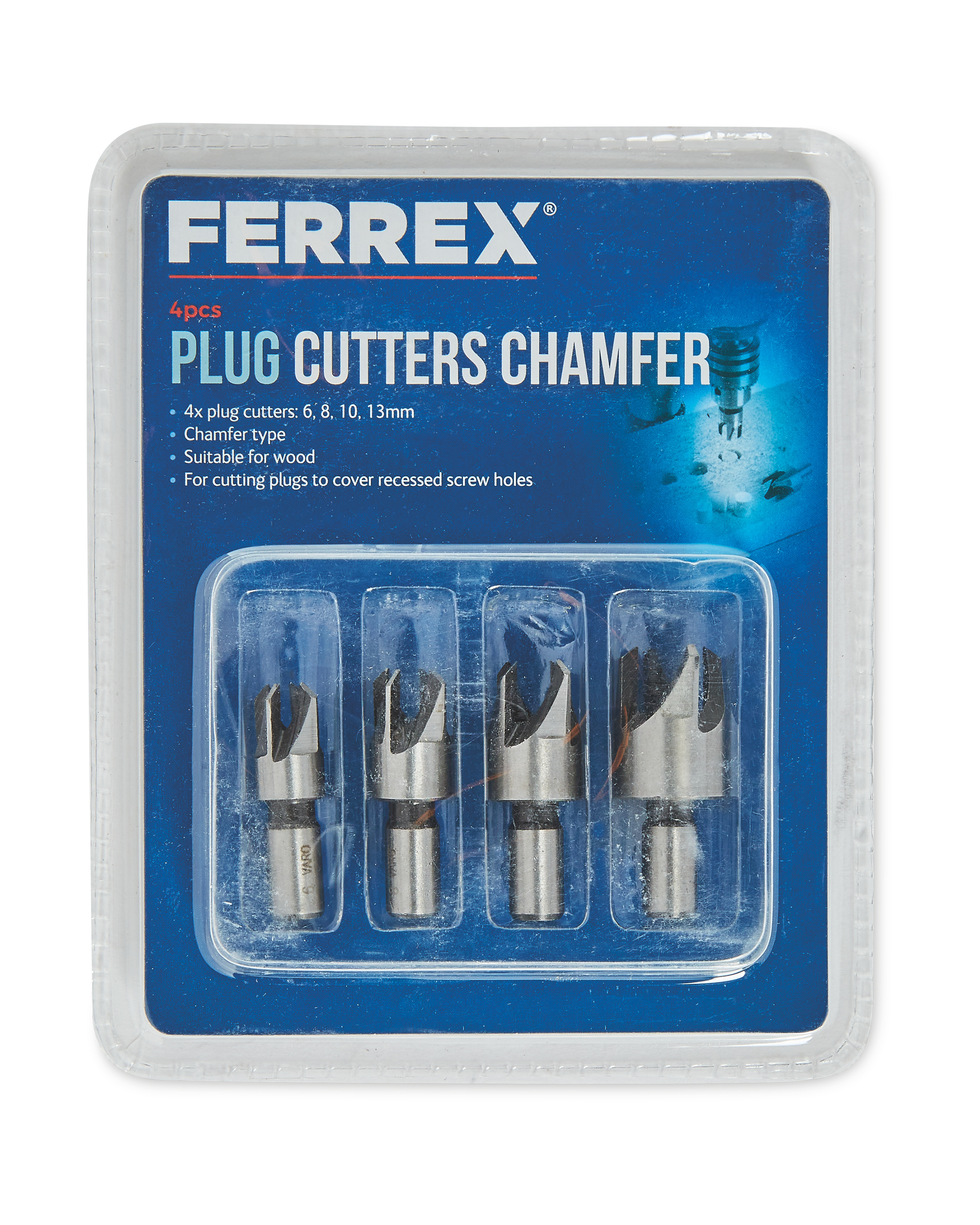 Ferrex Plug Cutters Drill Bit Set ALDI UK