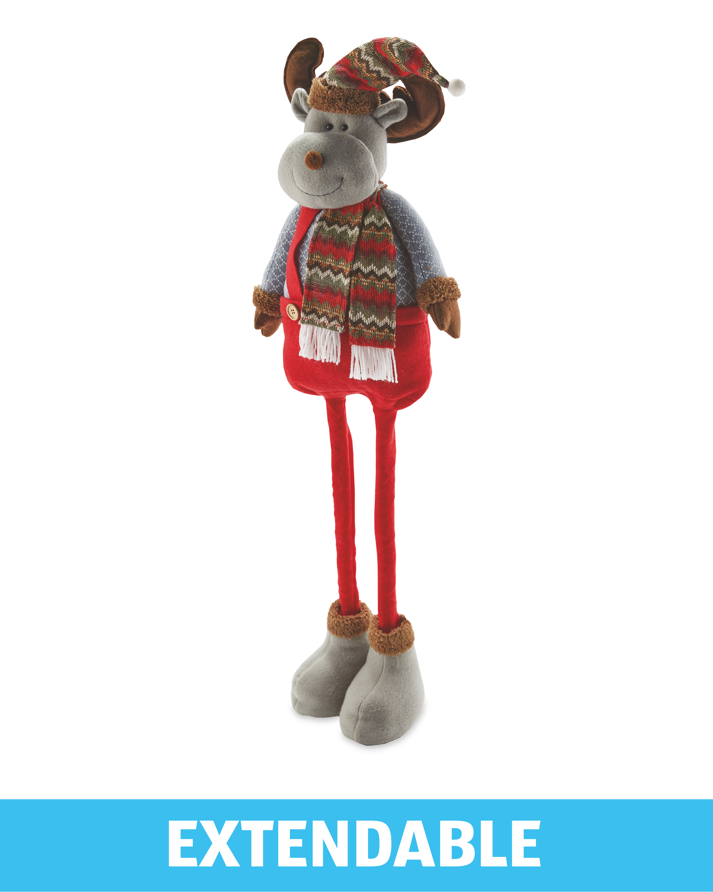 Perfect Christmas Plush Reindeer ALDI UK