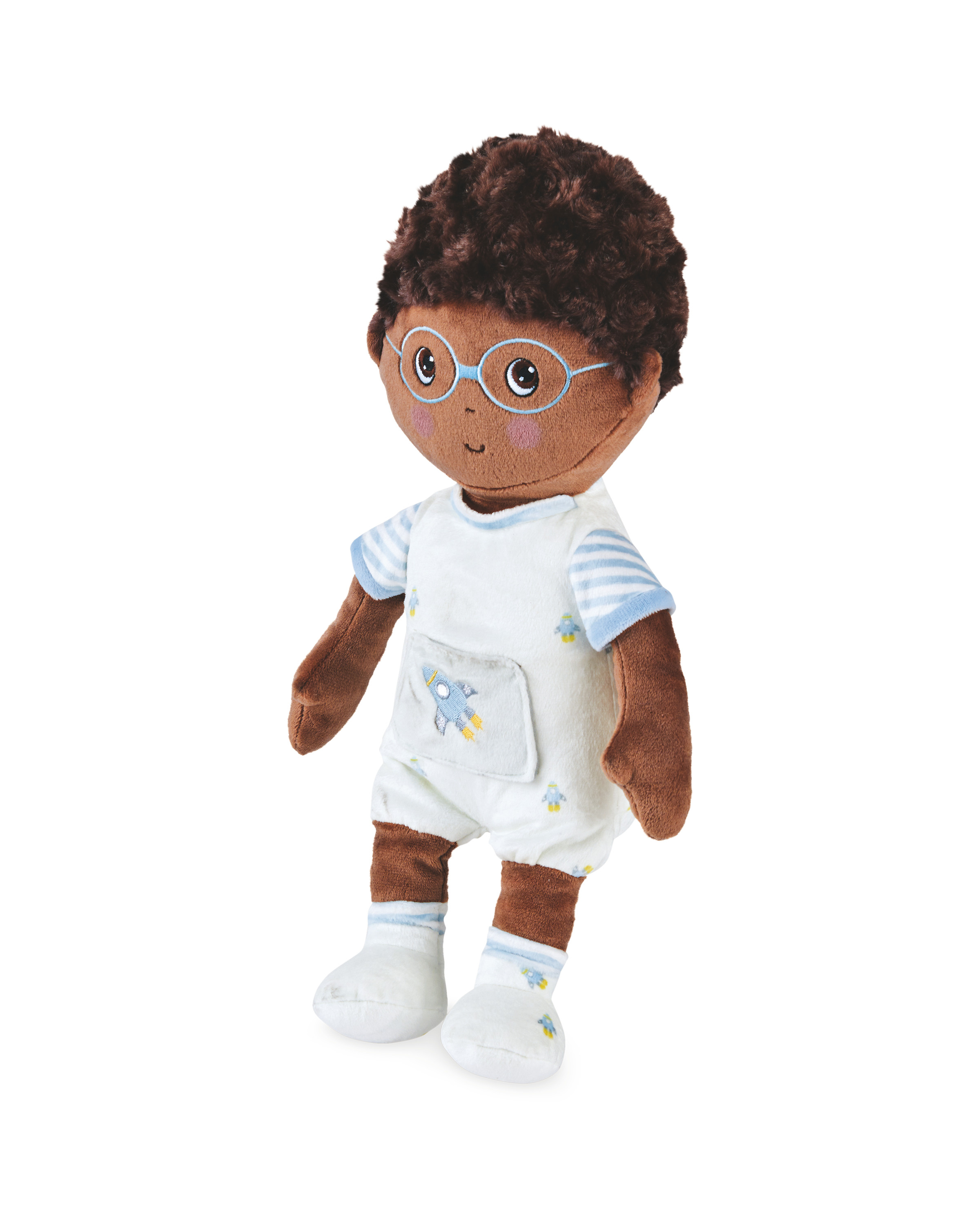 Plush Doll in Rocket Romper ALDI UK