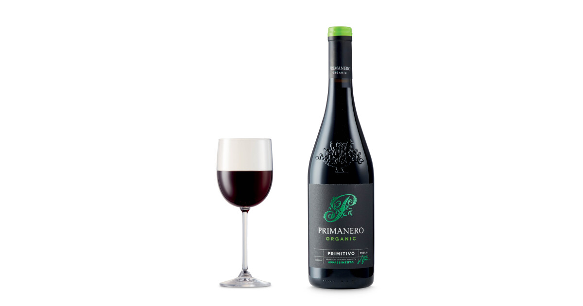 Terra del principe daccapo negroamaro primitivo apulien igt 2020 Primanero Organic Primitivo - ALDI UK