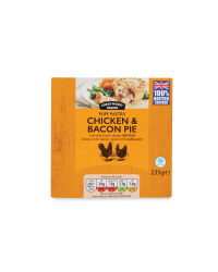 Puff Pastry Chicken & Bacon Pie
