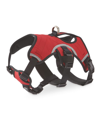 Red Adventure Dog Harness - ALDI UK