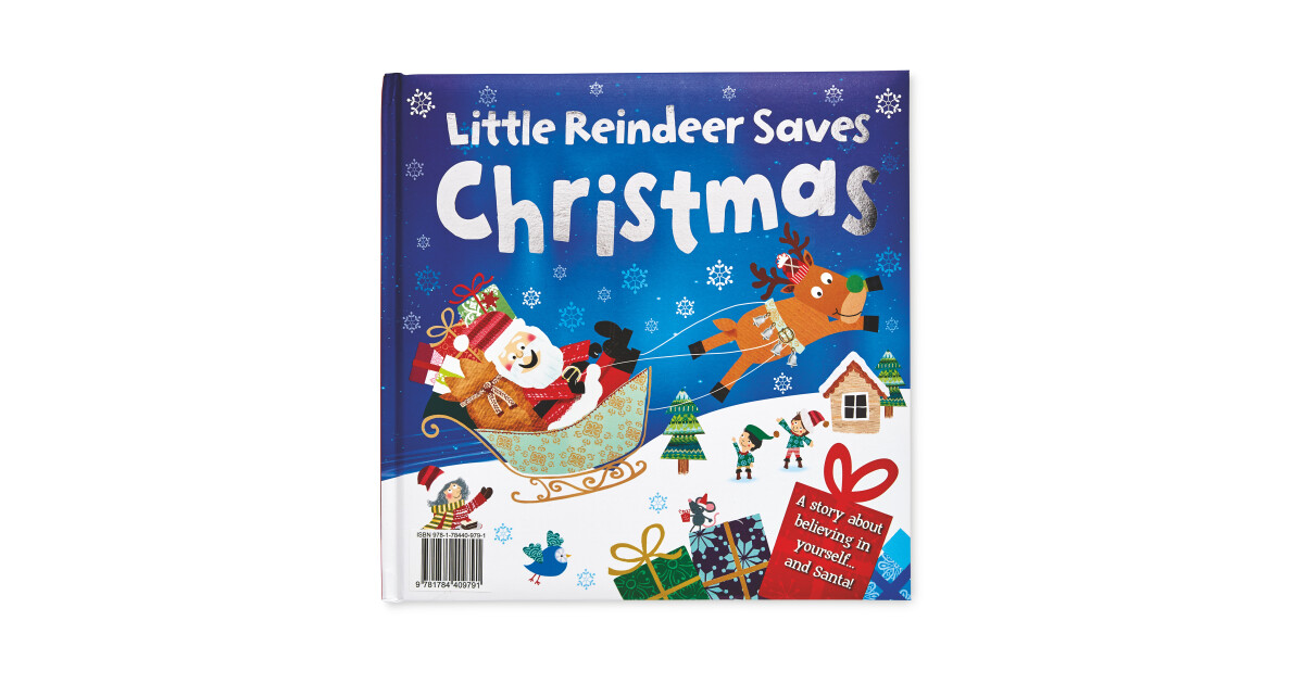 Reindeer Saves Christmas Gift Book ALDI UK