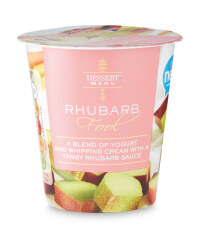 Rhubarb Fool Dessert